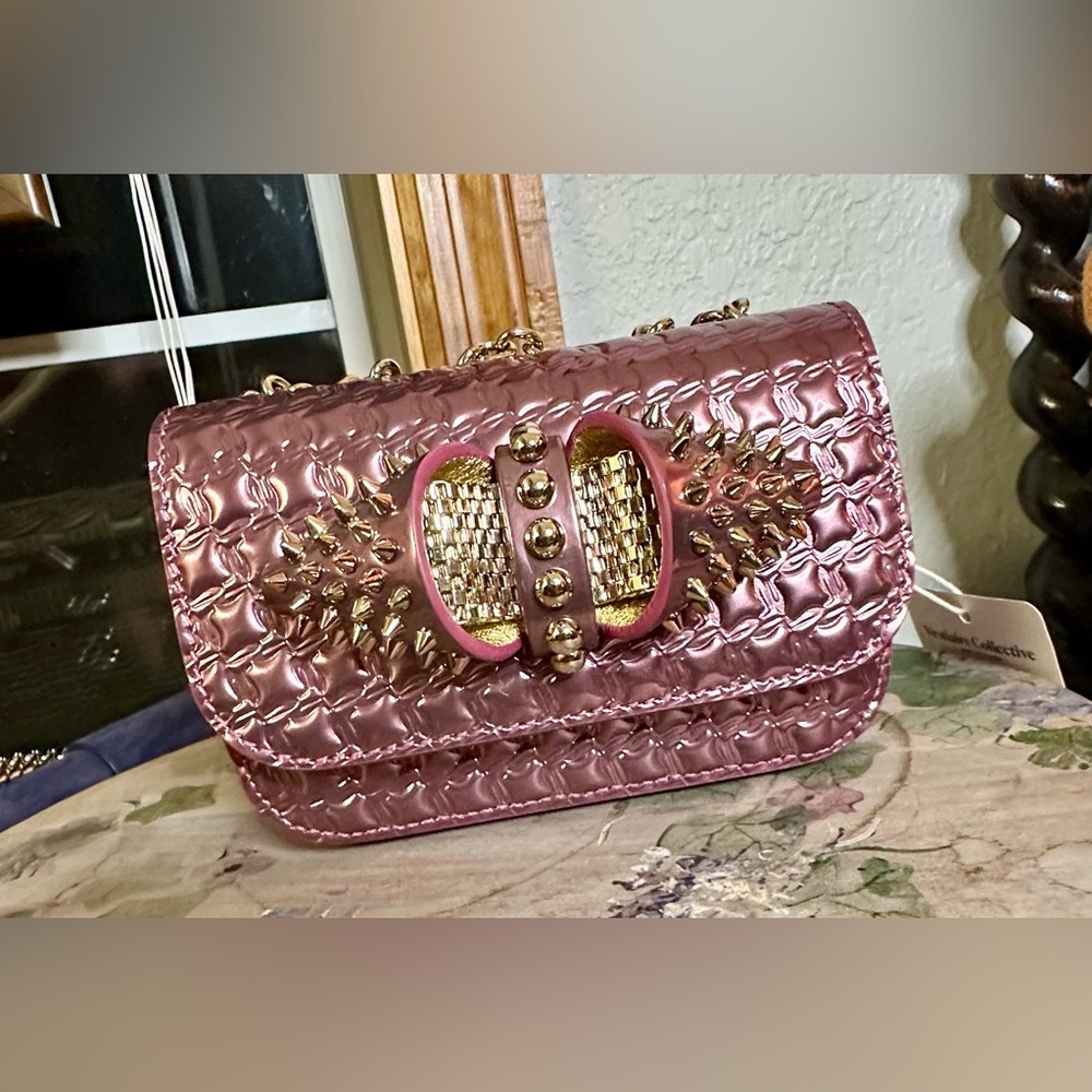 Christian Louboutin Sweet Charity Metallic Pink